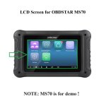 LCD Screen Display Replacement for OBDSTAR MS70 Scanner